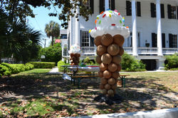 Ice Cream Cone Columns