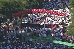 Helium Outdoor Arch