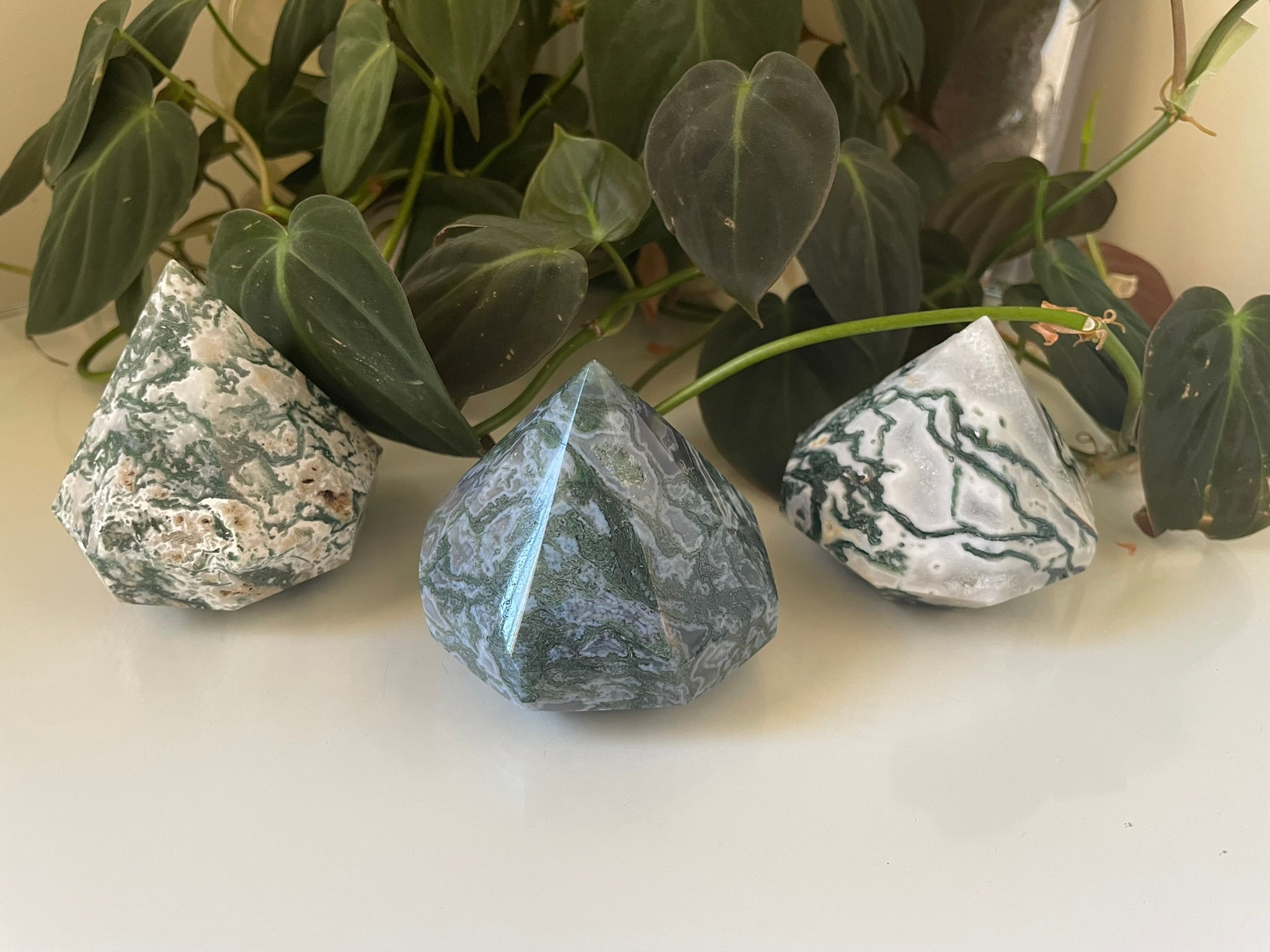 Moss Agate Diamond