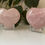 Thumbnail: Rose Quartz Hearts - Large