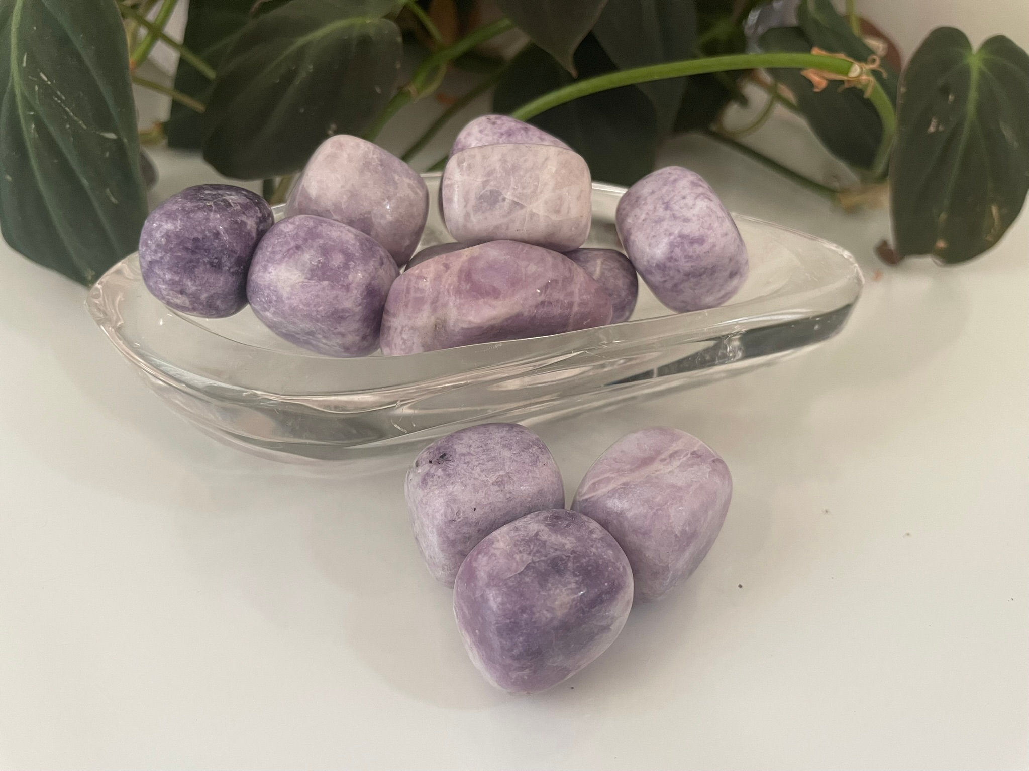 Lepidolite Tumbles