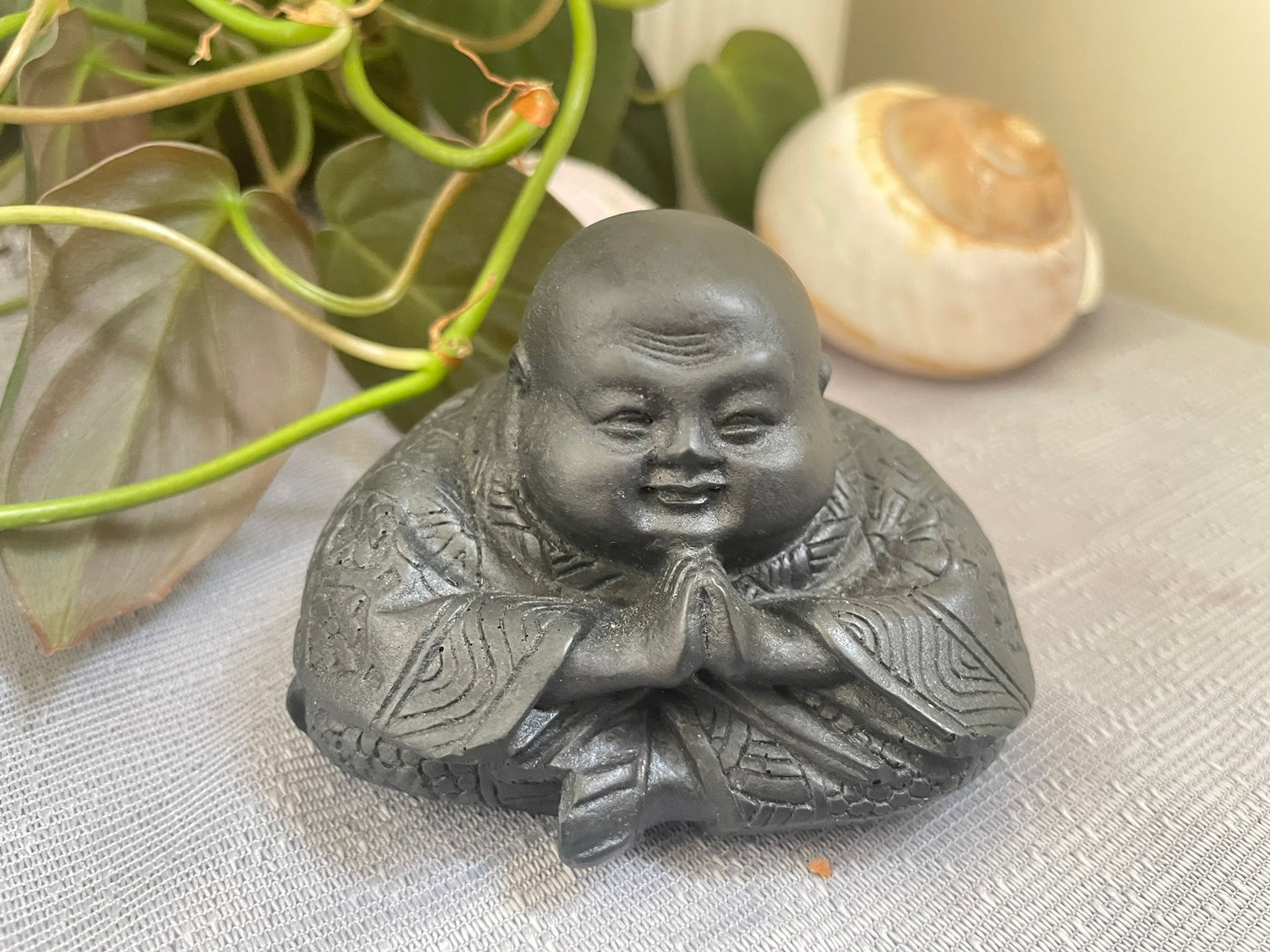 Shungite Buddha