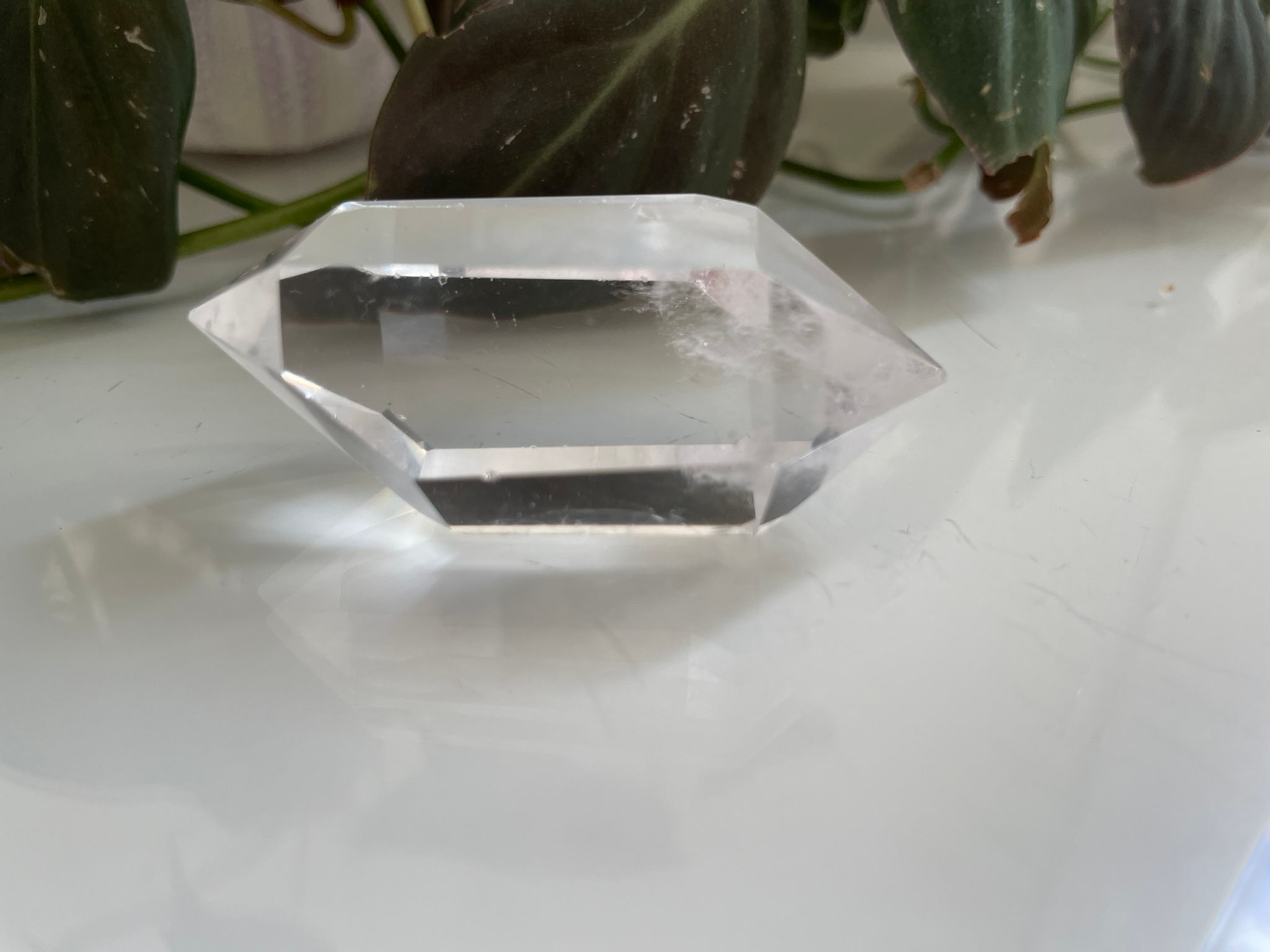 Clear Quartz Double Terminated Point (A Grade)