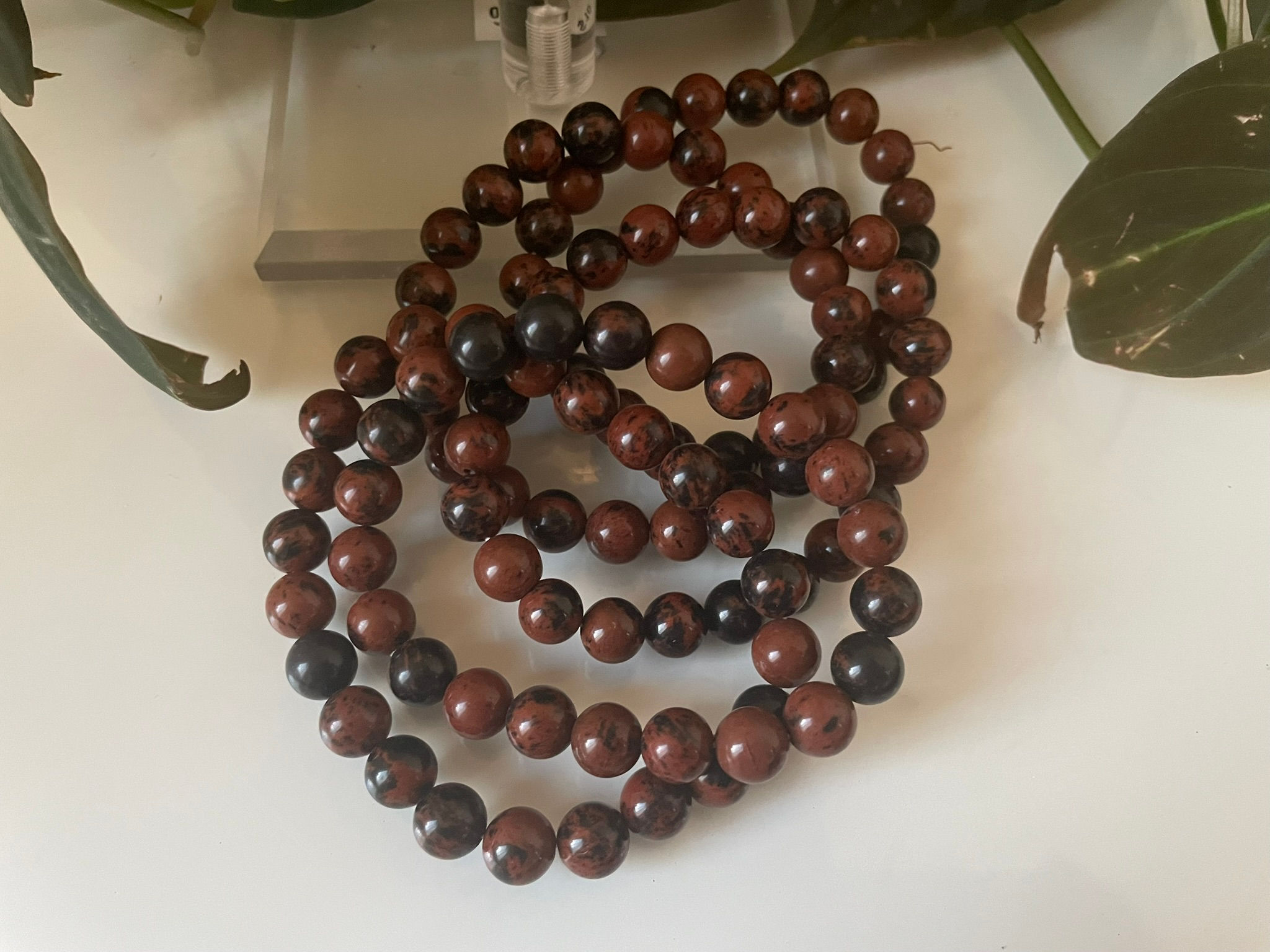 Mahogany Obsidian Bracelet