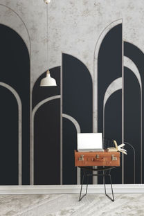 Papier peint art déco