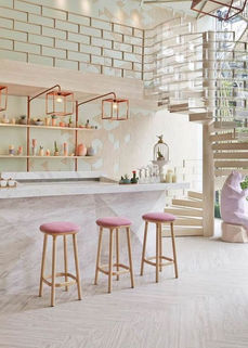 Pinterest - café pastel