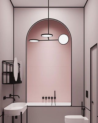 Pinterest - salle de bain art déco