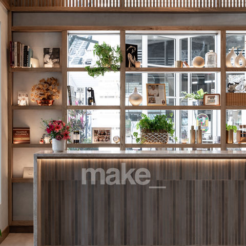 Interior Photo of Camille, a restaurant designed by Make_DesignStudios