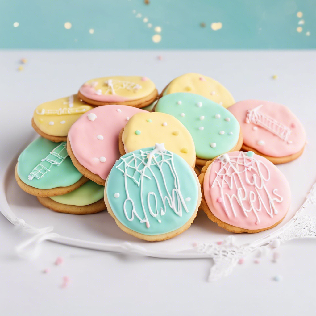 Festive Baby Shower Cookies