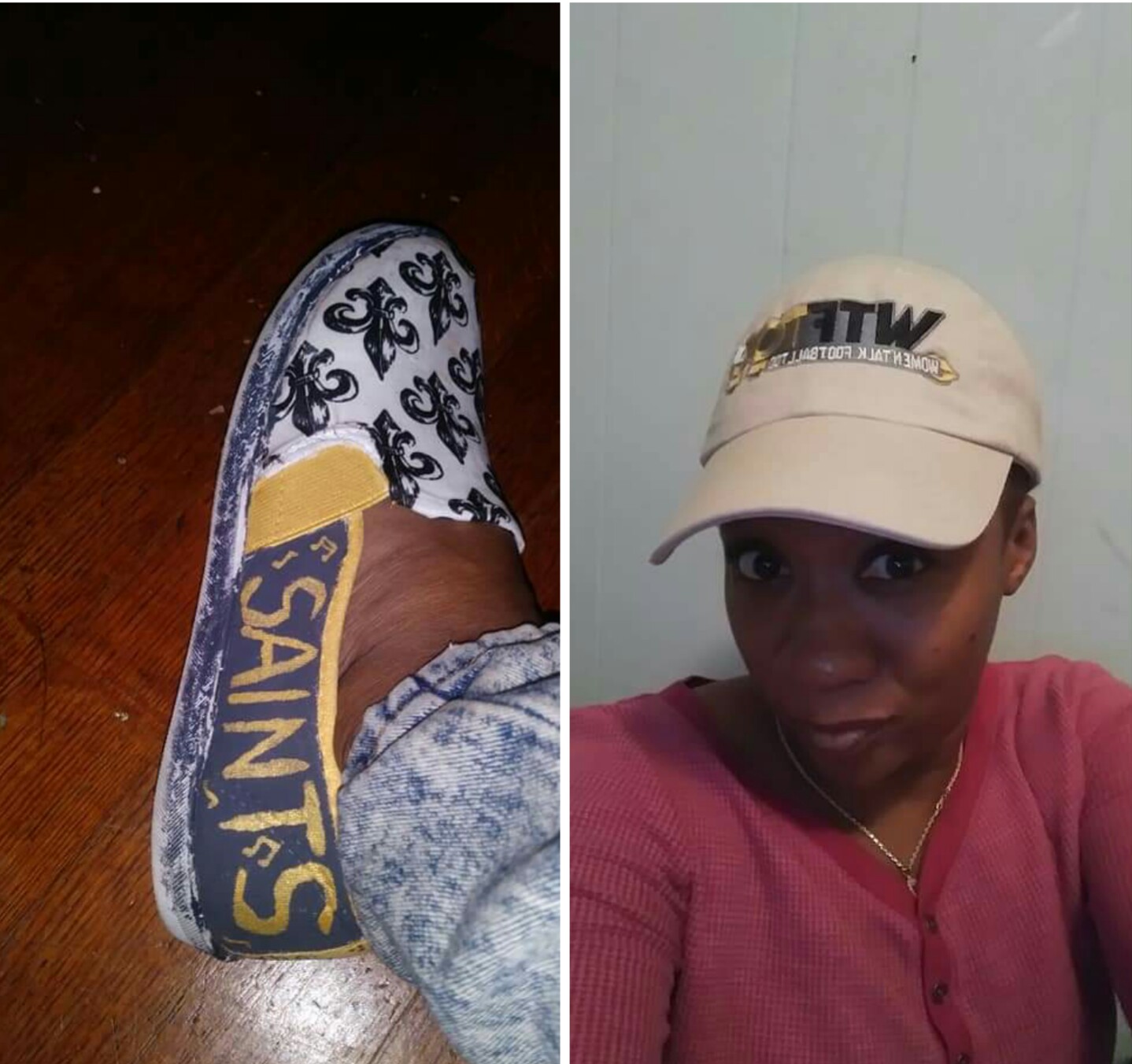 WTF Too Custom Saints Cap, Louisiana