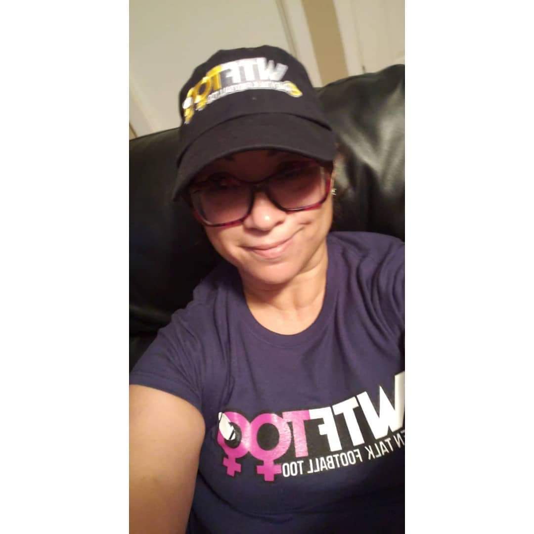 WTF Too Navy Crew& Custom Cap, TX