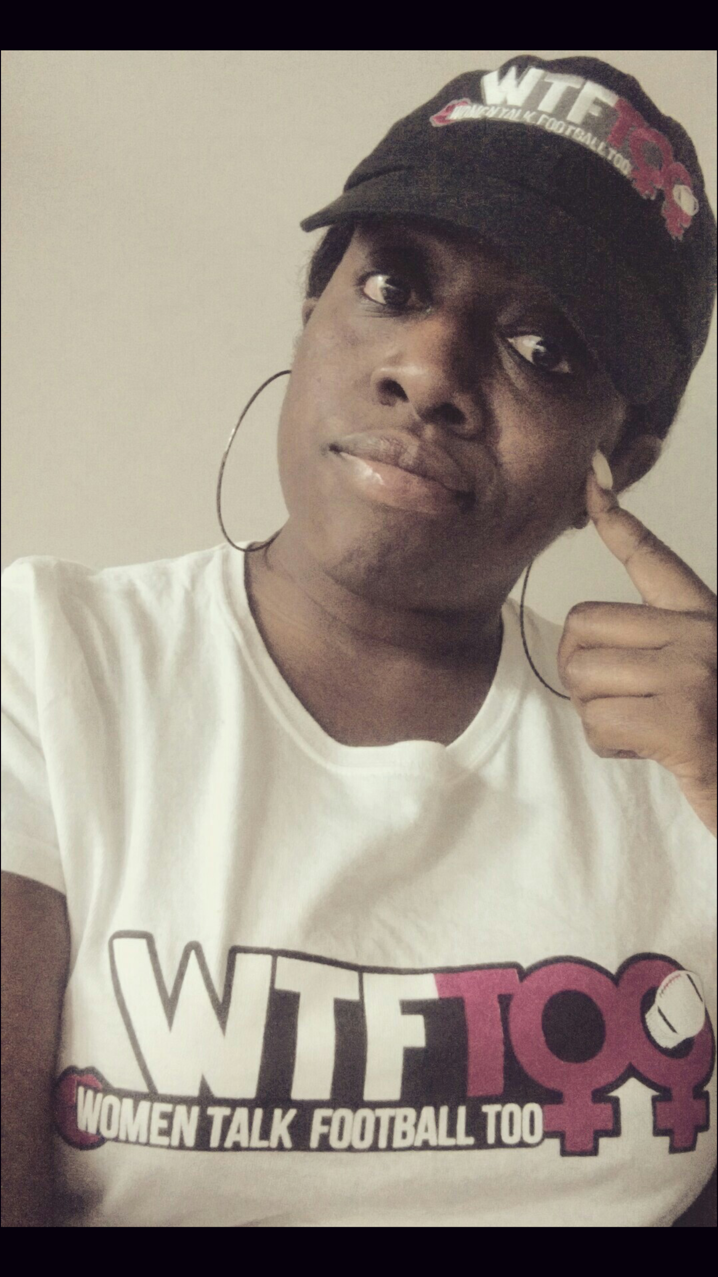 WTF Too Crew Neck and Black Cap, NC