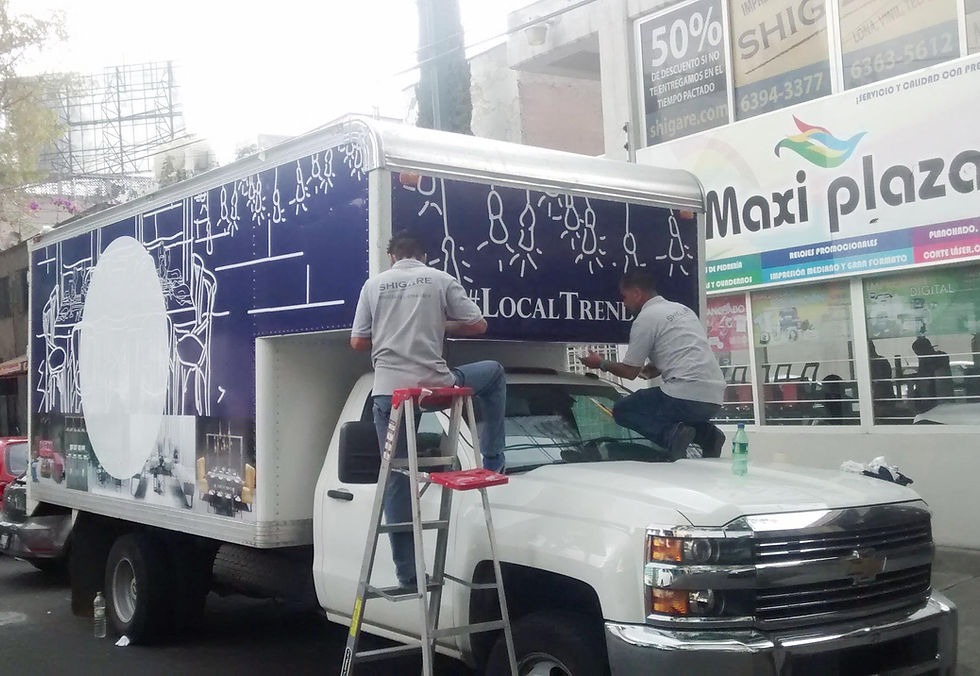 Rotulación de flotillas