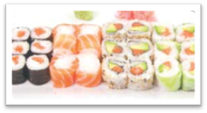 Arranged Food and Objects