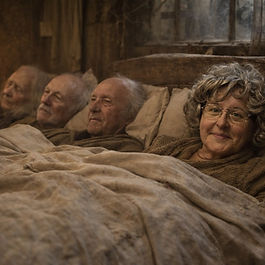 Ann Marie Hamann is happy to return to the stage as Grandma Josephine in Charlie & the Chocolate Factory. This will be her fourth show at Cutting Edge Theater. You may have seen her in Kinky Boots, The Prom, and most recently in Annie. She thanks everyone for their support!