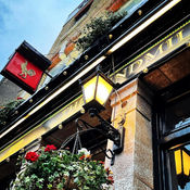 Display sign at the Windmill, independent pub in Lambeth, London.