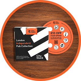 Analogue pack of pub vouchers, great gift for a pub lover