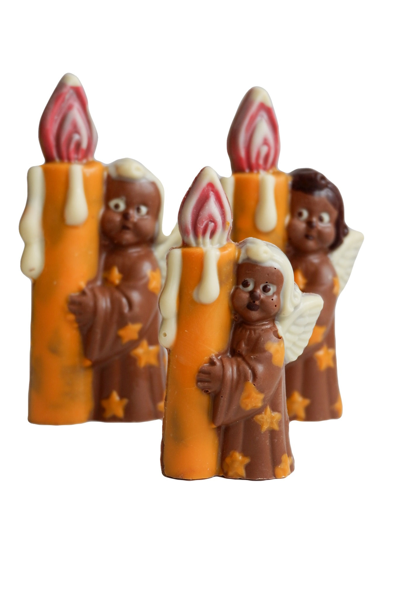 Little angel with a candle