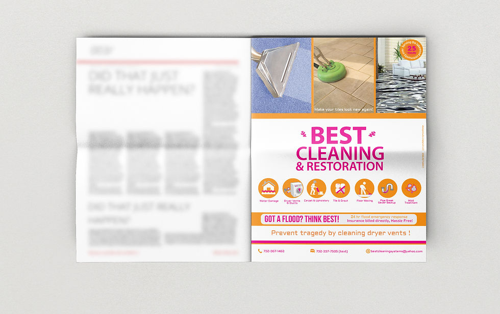 Cleaning Service Ad