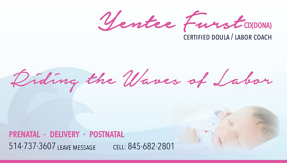 Doula Business Card