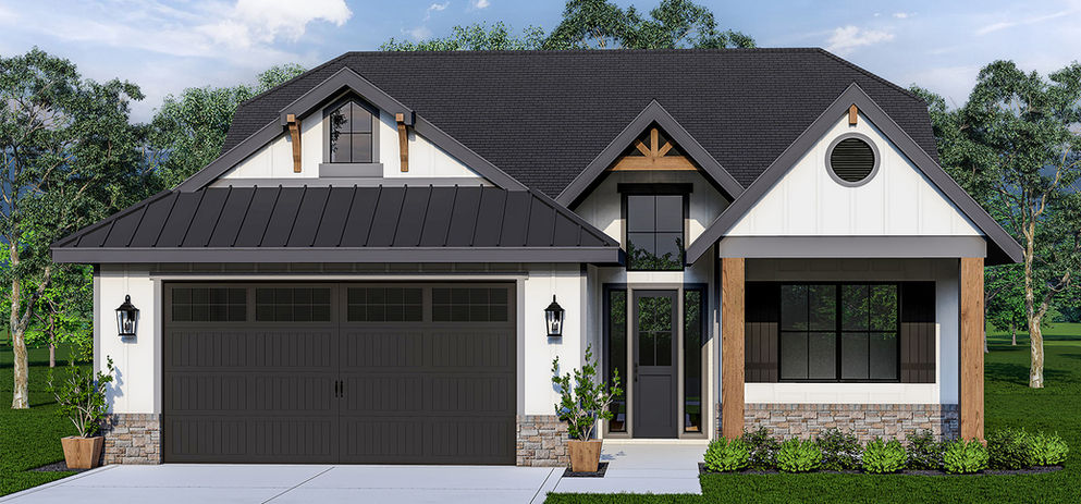 The Willow Farmhouse. Single Family Home by River Oak Development LLC