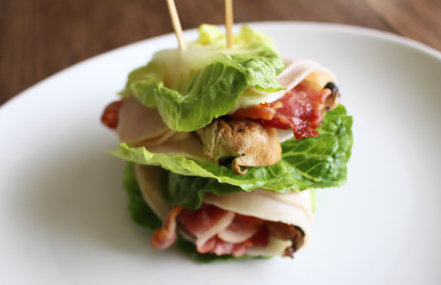 Grønn club sandwich