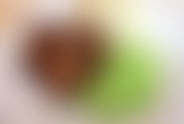 Lammelårskiver med ny kål & blomkålmos