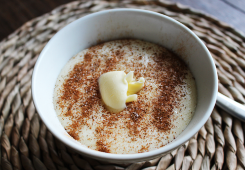 Fløyelsmyk rømmegrøt