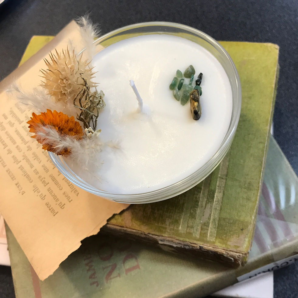 Miniature : Ciotolina Bougie Coco, Œil de Tigre et Aventurine