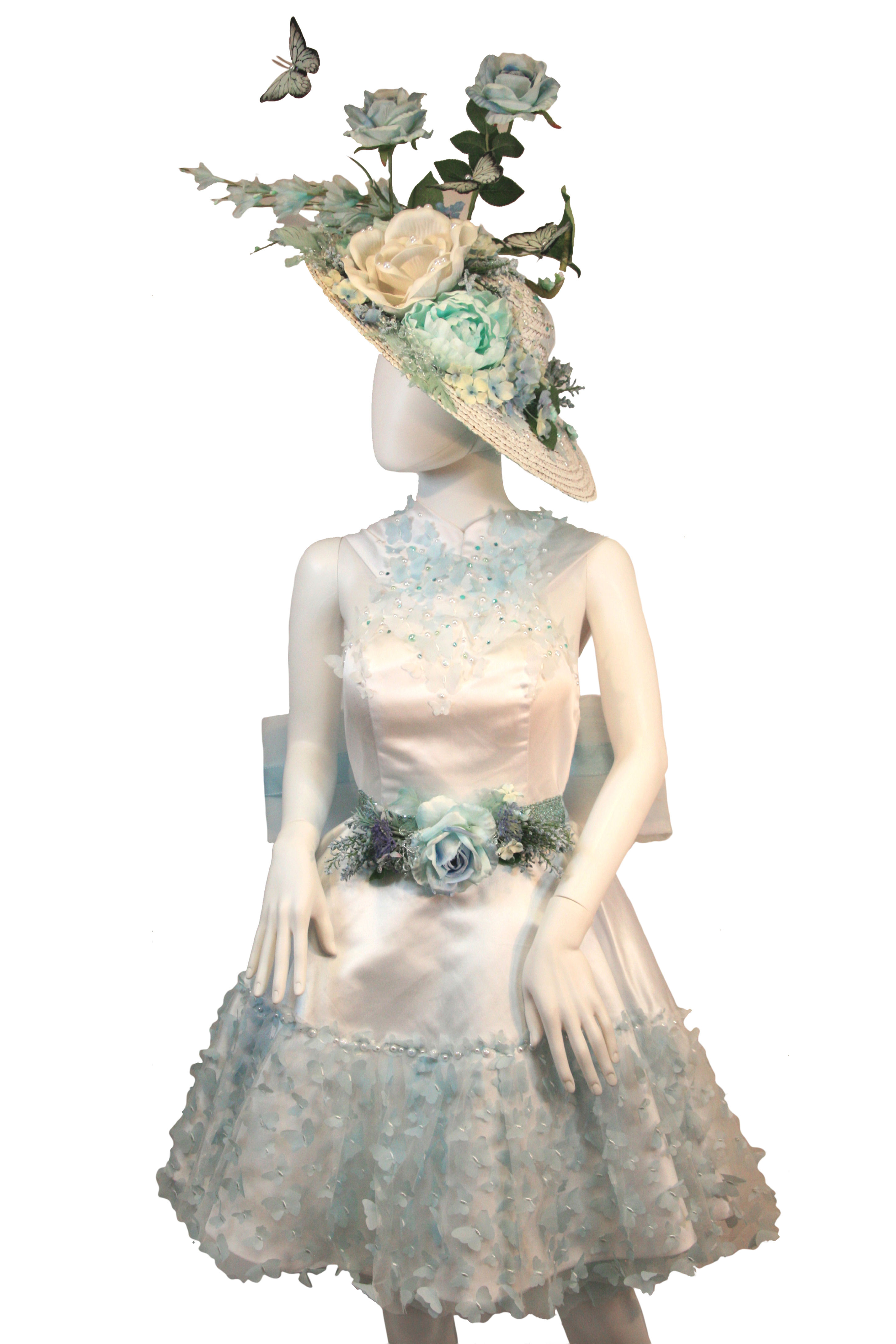 Butterfly Brunch Day Dress & Hat