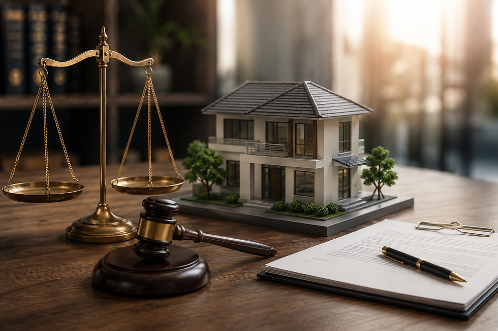 Close-up view of a lawyer discussing legal documents with a client