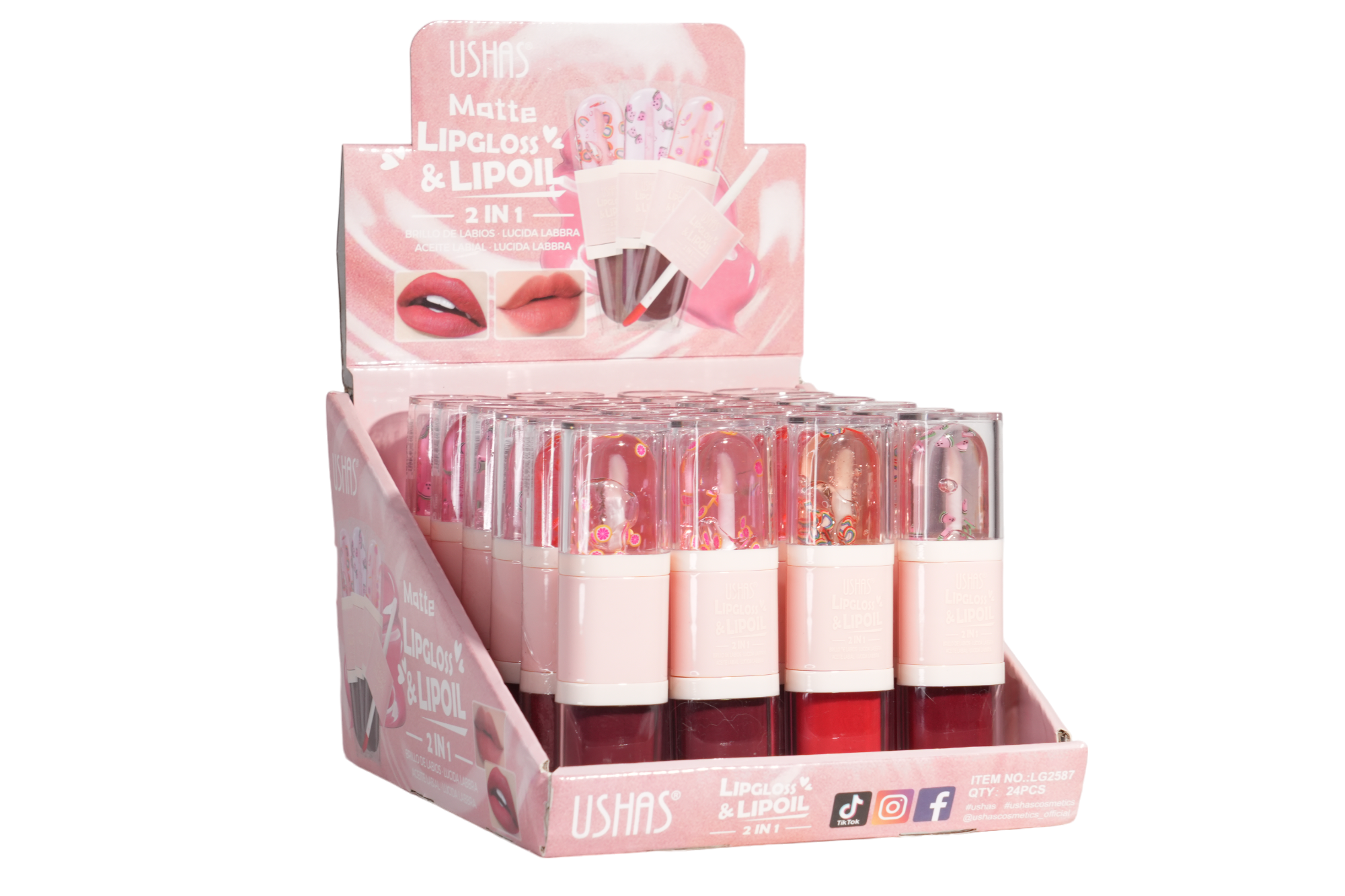 BRILLO Y LABIAL MATTE 2EN1 USHAS