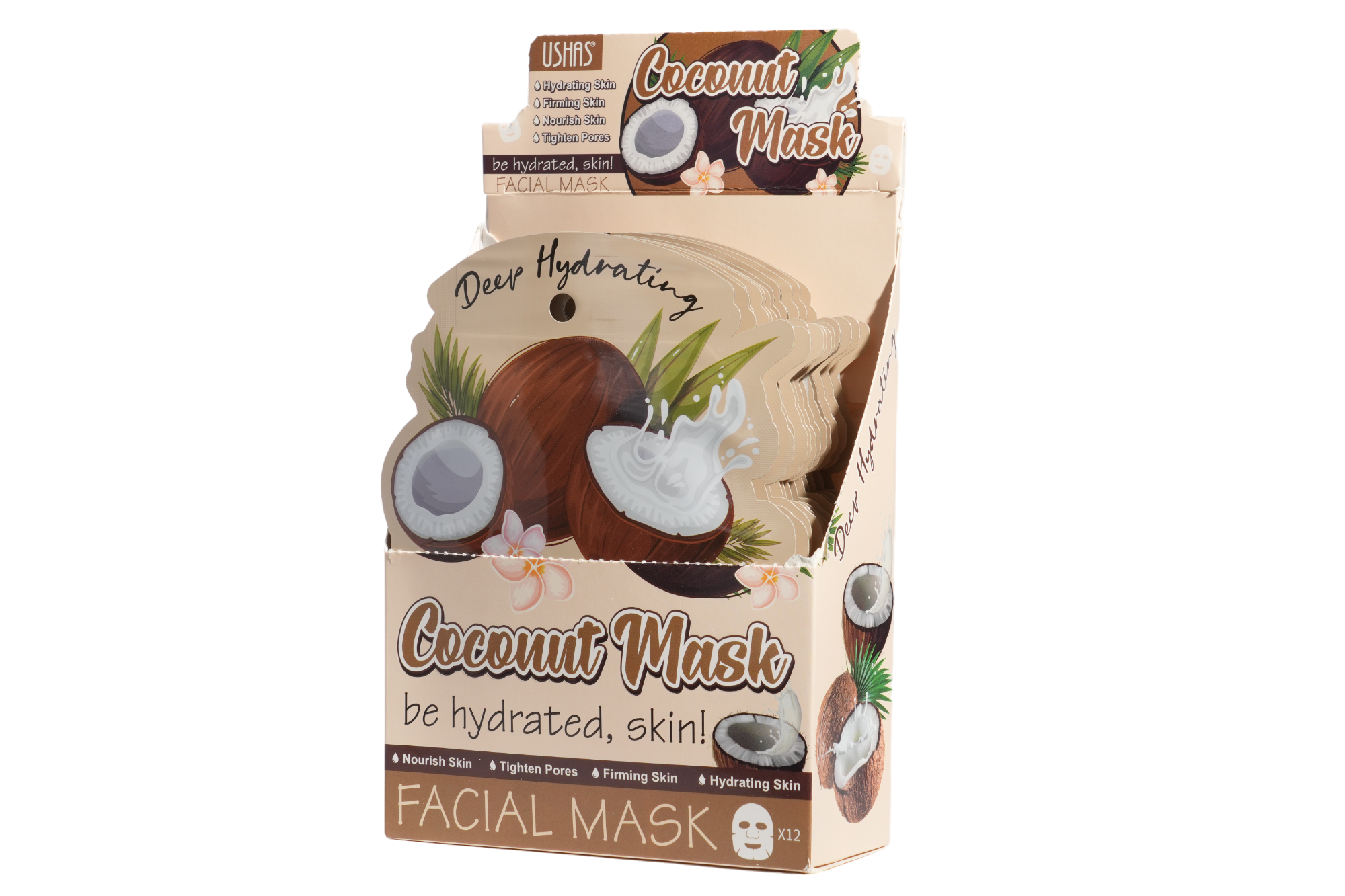 MASCARILLA EN VELO COCO USHAS