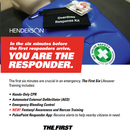 First Six Community Lifesaver Training HENDERSON