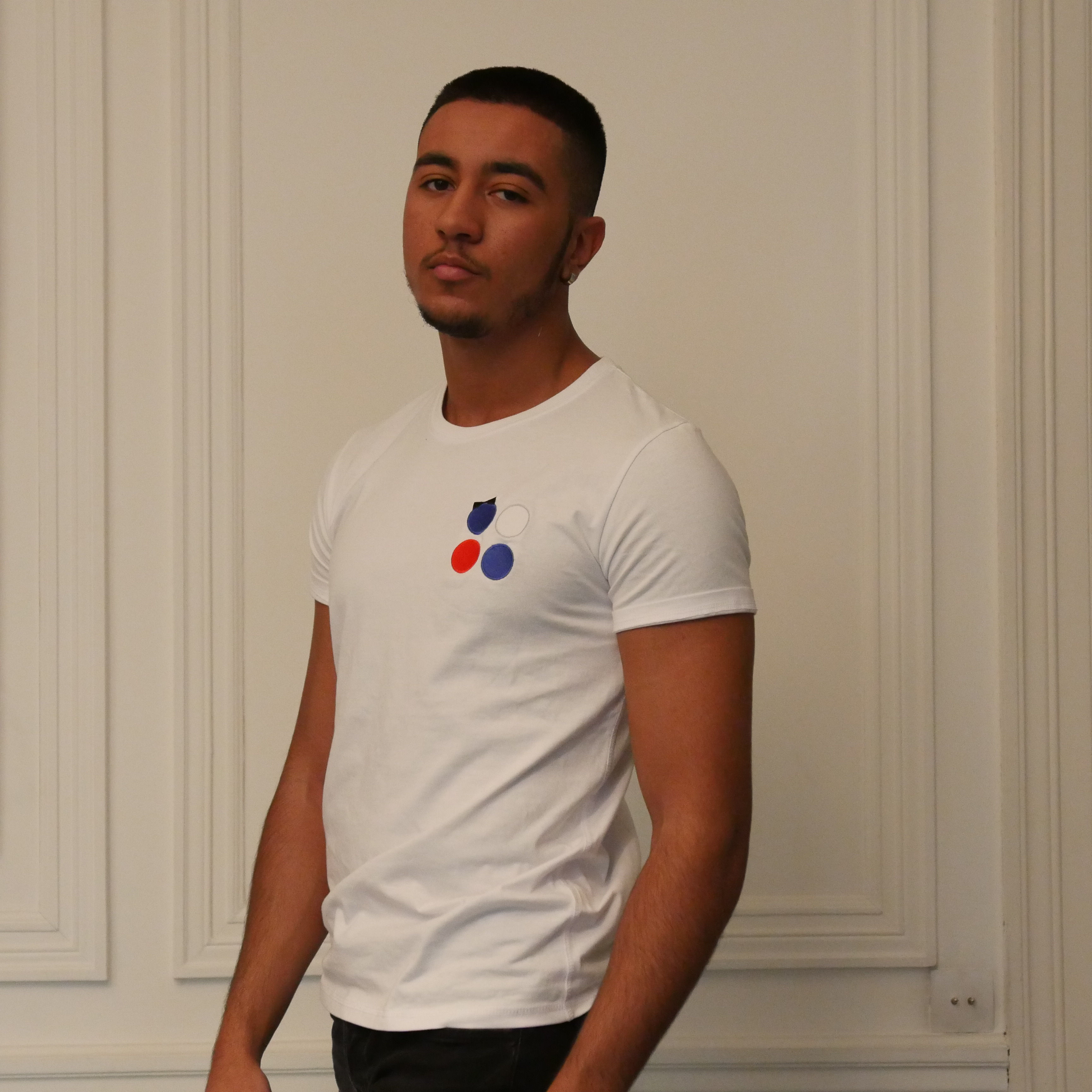 TEE SHIRT WHITE BASIC FRENCH