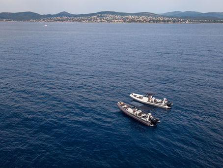 Sortie bateau, les voiles de st Tropez