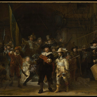 Rembrandt van Rijn’s The Night Watch (1642)