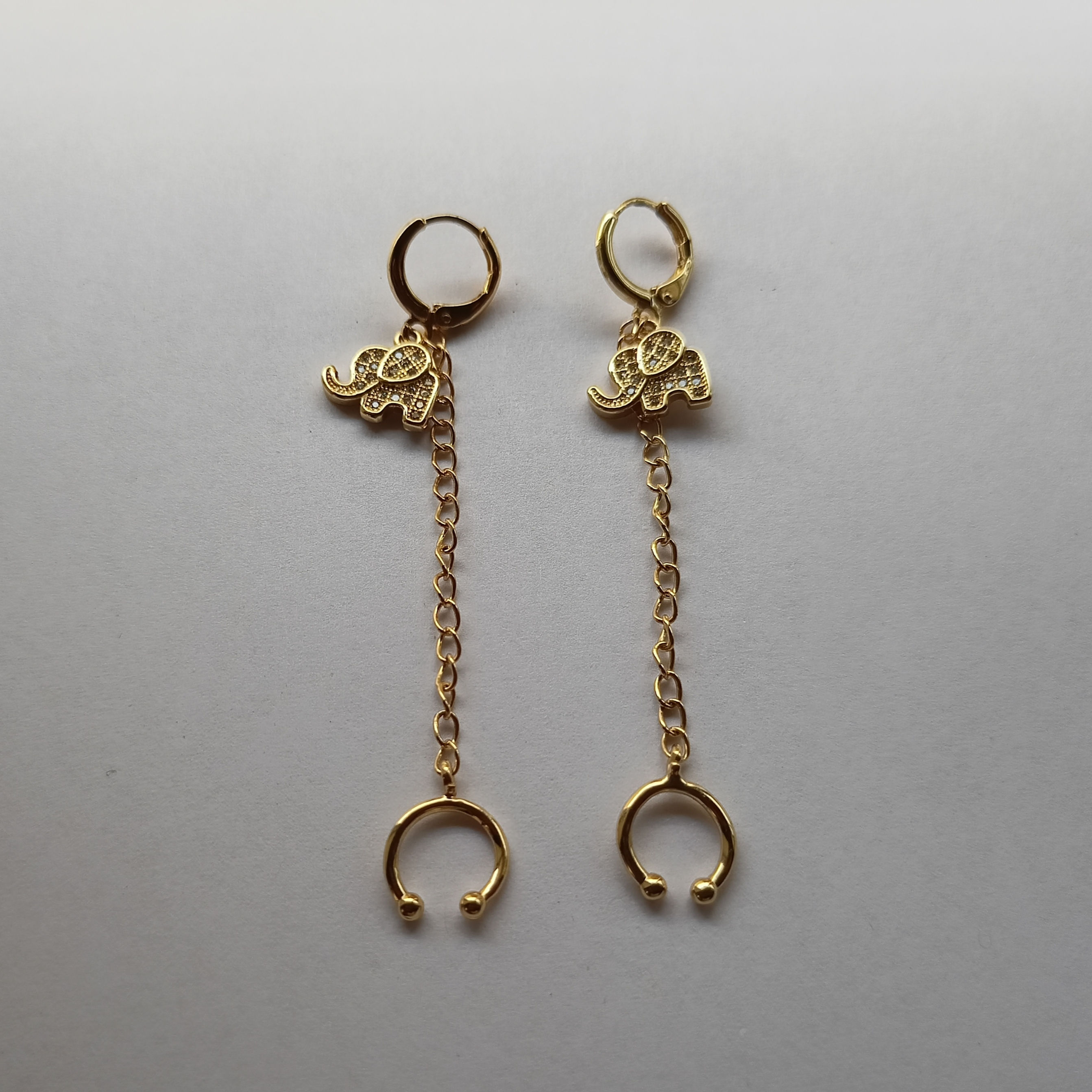 Aretes con Elefante