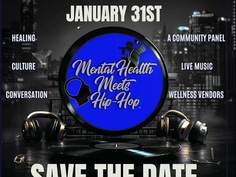 Mental Health Meets Hip-Hop: A Community Experience on Healing, Culture & Conversation