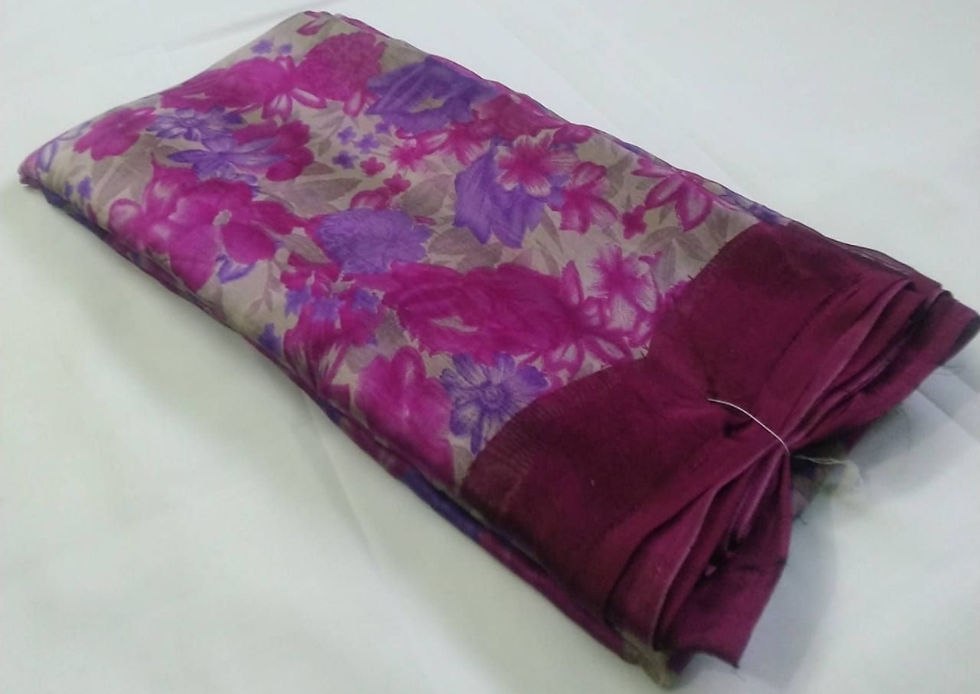 Thumbnail: Metal Chiffon Sarees