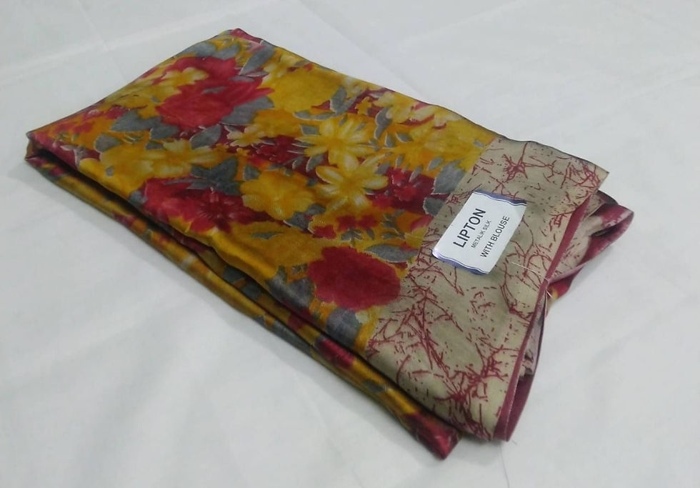 Thumbnail: Metal Chiffon Sarees