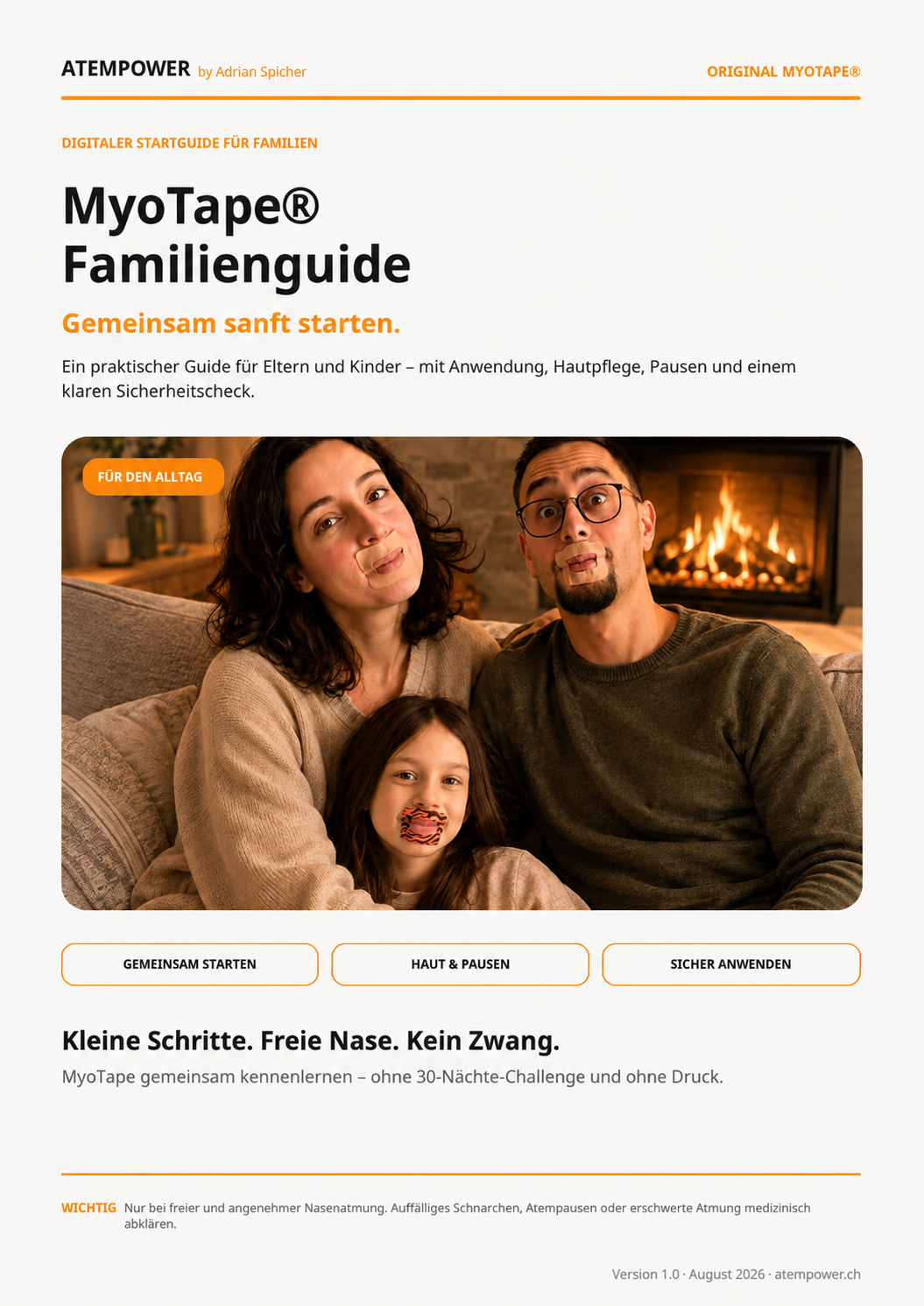 MyoTape Familienguide