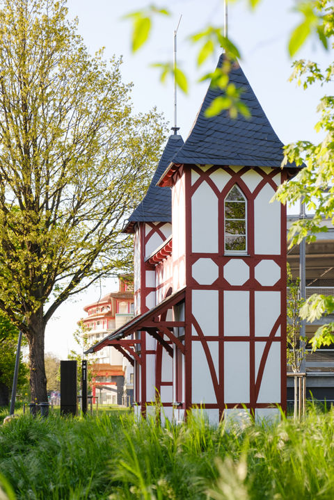 Ehemaliges Kassenhäuschen, DFB-Campus