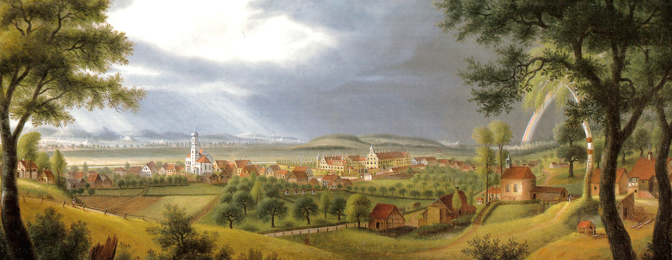 Ölgemälde von Johann M. Frey, 1804