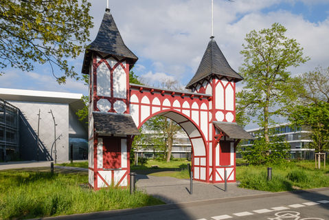 Ehemaliges Kassenhäuschen, DFB-Campus