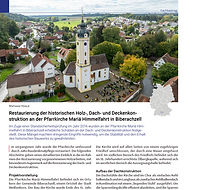 Restaurierung der Pfarrkirche Mariä Himmelfahrt in Biberachzell