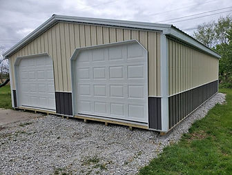 Deluxe Deluxe Metal Garages