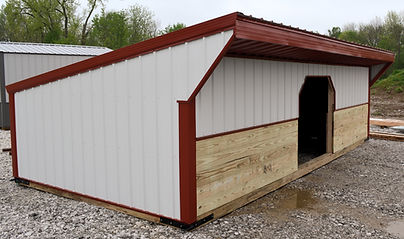 Wooden Livestock Shelter