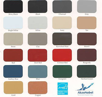 Metal Color Chart