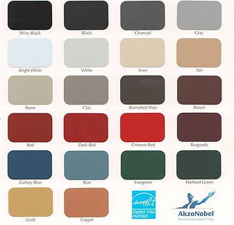 Metal Color Chart